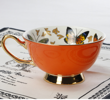 Load image into Gallery viewer, &quot;Arna Lisa&quot; Royal Collection - Luxury Britsh Bone China 6 Cups &amp; Saucers - Many Designs
