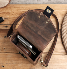 Load image into Gallery viewer, &quot;Legend Collection&quot; - New Men&#39;s Genuine Leather Cross Body Horse/Cowhide FREE ENGRAVING PERSONALISE
