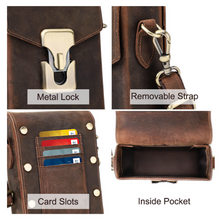 Load image into Gallery viewer, &quot;Legend Collection&quot; - New Men&#39;s Genuine Leather Cross Body Horse/Cowhide FREE ENGRAVING PERSONALISE
