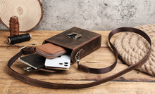 Load image into Gallery viewer, &quot;Legend Collection&quot; - New Men&#39;s Genuine Leather Cross Body Horse/Cowhide FREE ENGRAVING PERSONALISE

