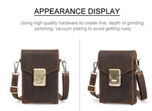Load image into Gallery viewer, &quot;Legend Collection&quot; - New Men&#39;s Genuine Leather Cross Body Horse/Cowhide FREE ENGRAVING PERSONALISE
