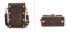 Load image into Gallery viewer, &quot;Legend Collection&quot; - New Men&#39;s Genuine Leather Cross Body Horse/Cowhide FREE ENGRAVING PERSONALISE
