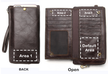 Load image into Gallery viewer, &quot;Legend Collection&quot; - New Men&#39;s Genuine Leather Wallet Horse/Cowhide FREE ENGRAVING PERSONALISE
