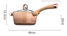 Load image into Gallery viewer, &quot;Arna Lisa Royal Collections&quot; Gold Diamond Queen Series Frying Pan Non-stick Stockpot Wok Pots

