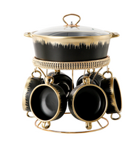 Load image into Gallery viewer, &quot;Arna Lisa&quot; Royal Collection - Luxury 7 Piece Soup Pot Set
