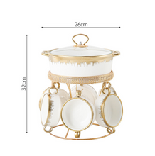 Load image into Gallery viewer, &quot;Arna Lisa&quot; Royal Collection - Luxury 7 Piece Soup Pot Set
