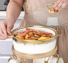 Load image into Gallery viewer, &quot;Arna Lisa&quot; Royal Collection - Luxury 7 Piece Soup Pot Set
